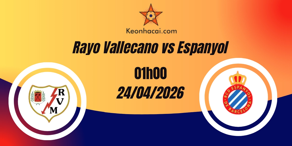 Nhận Định Rayo Vallecano vs Espanyol – La Liga 24/04/2026