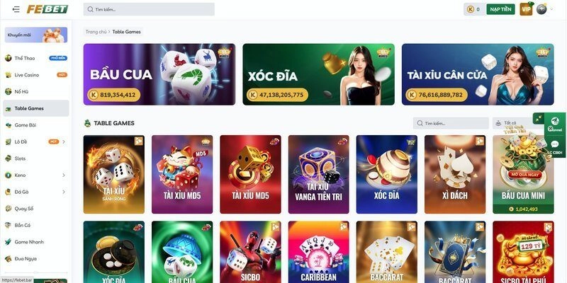 So sánh FEBET và FABET về các sản phẩm được cung cấp